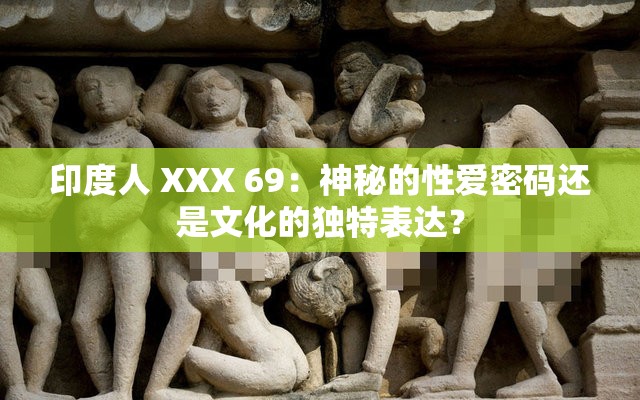 印度人 XXX 69：神秘的性爱密码还是文化的独特表达？