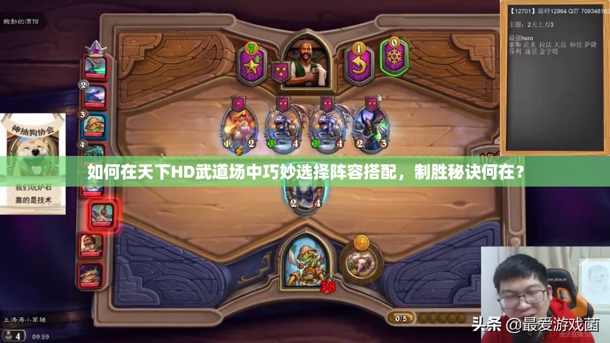 如何在天下HD武道场中巧妙选择阵容搭配，制胜秘诀何在？