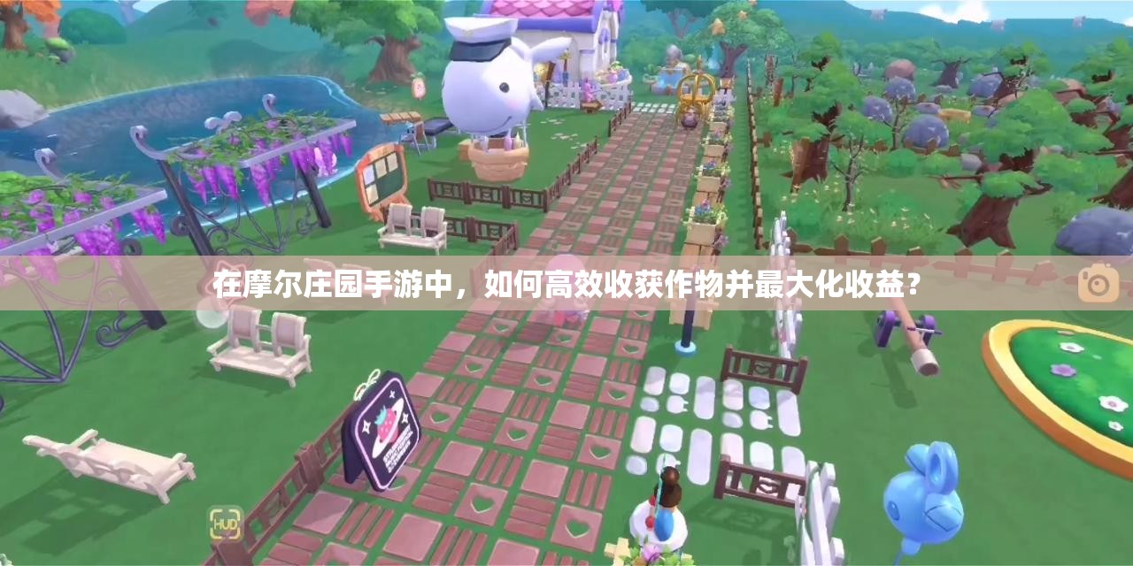 在摩尔庄园手游中，如何高效收获作物并最大化收益？